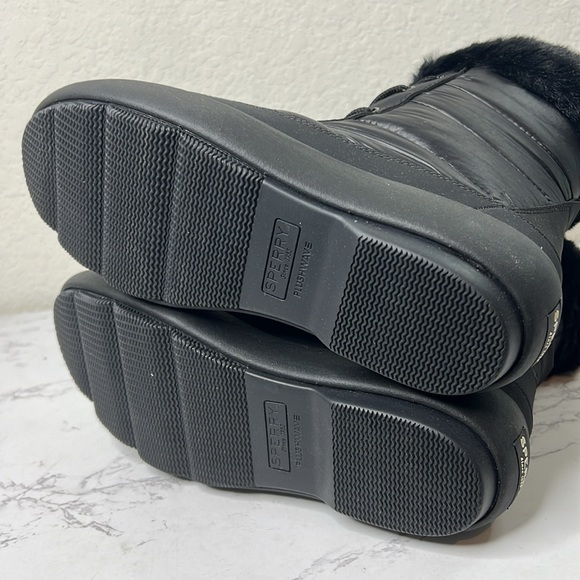 Sperry Black Winter Boots - Picture 6 of 10